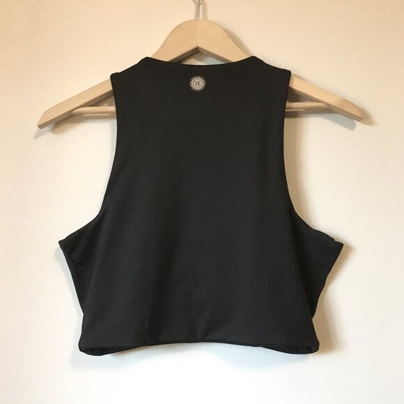 Sommer Ray Athletic Black Crop Top Bra - Picture 2 of 10